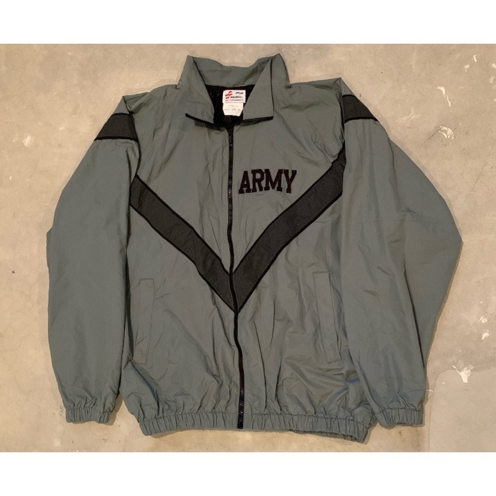 Spellout Army Windbreak Jacket Bomber Jacket L